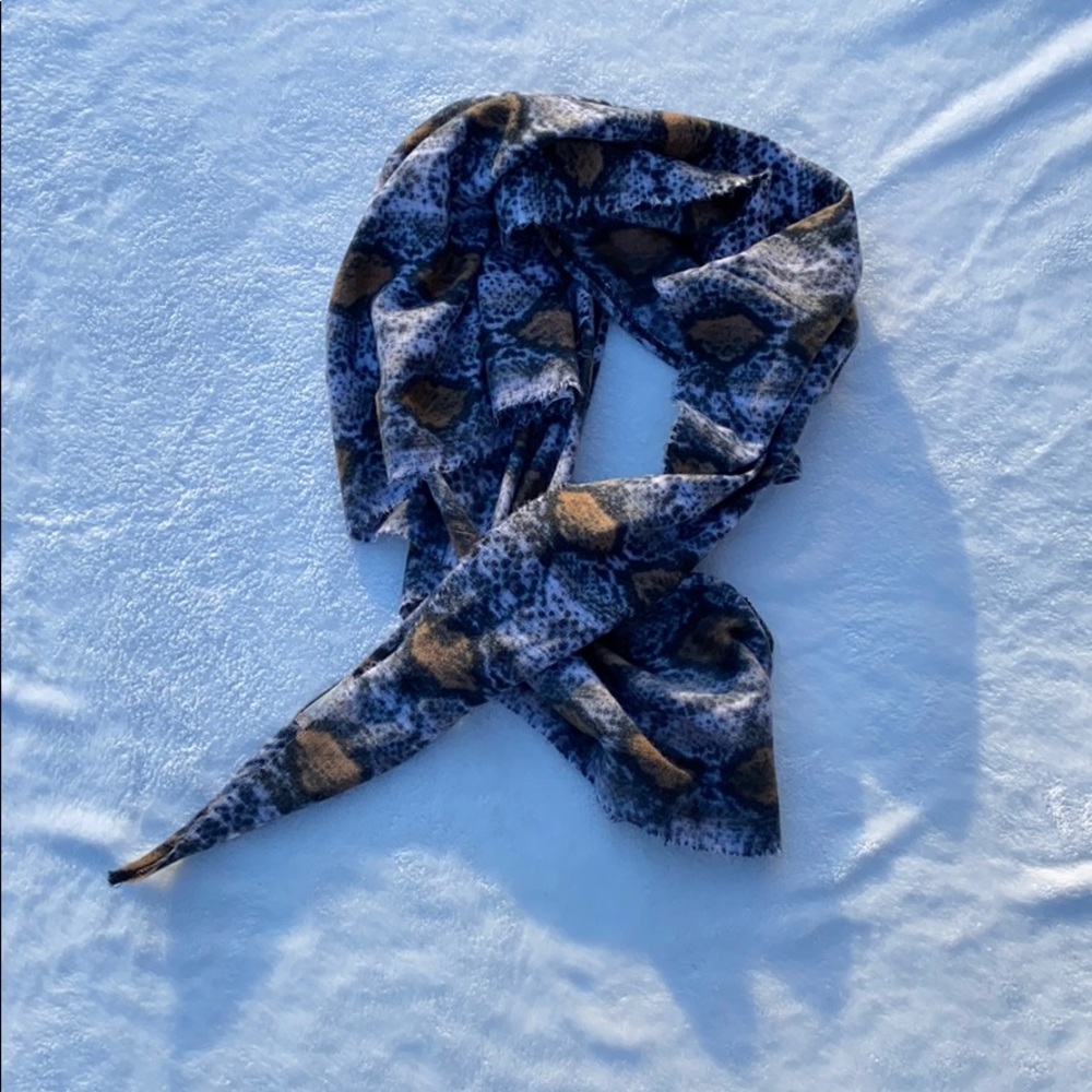 Animal print scarf
